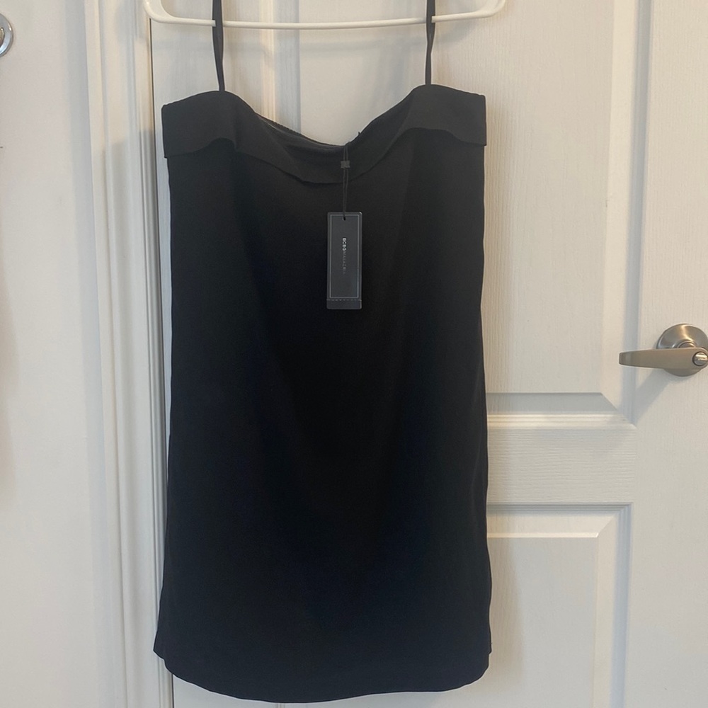BCBG AMI BLACK DRESS SIZE MEDIUM